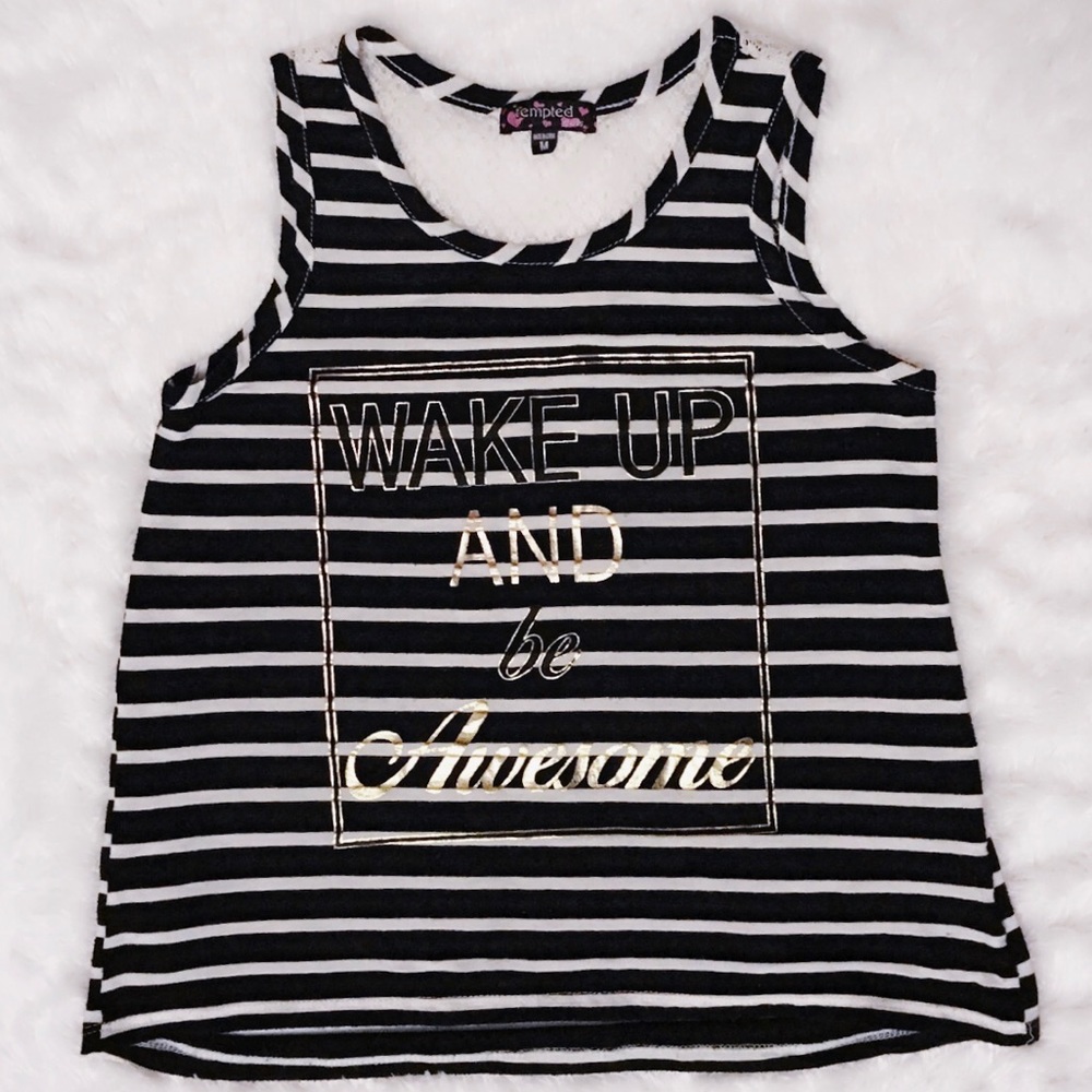 ✨Tempted Girls Top - ☀️ Wake Up And Be Awesome